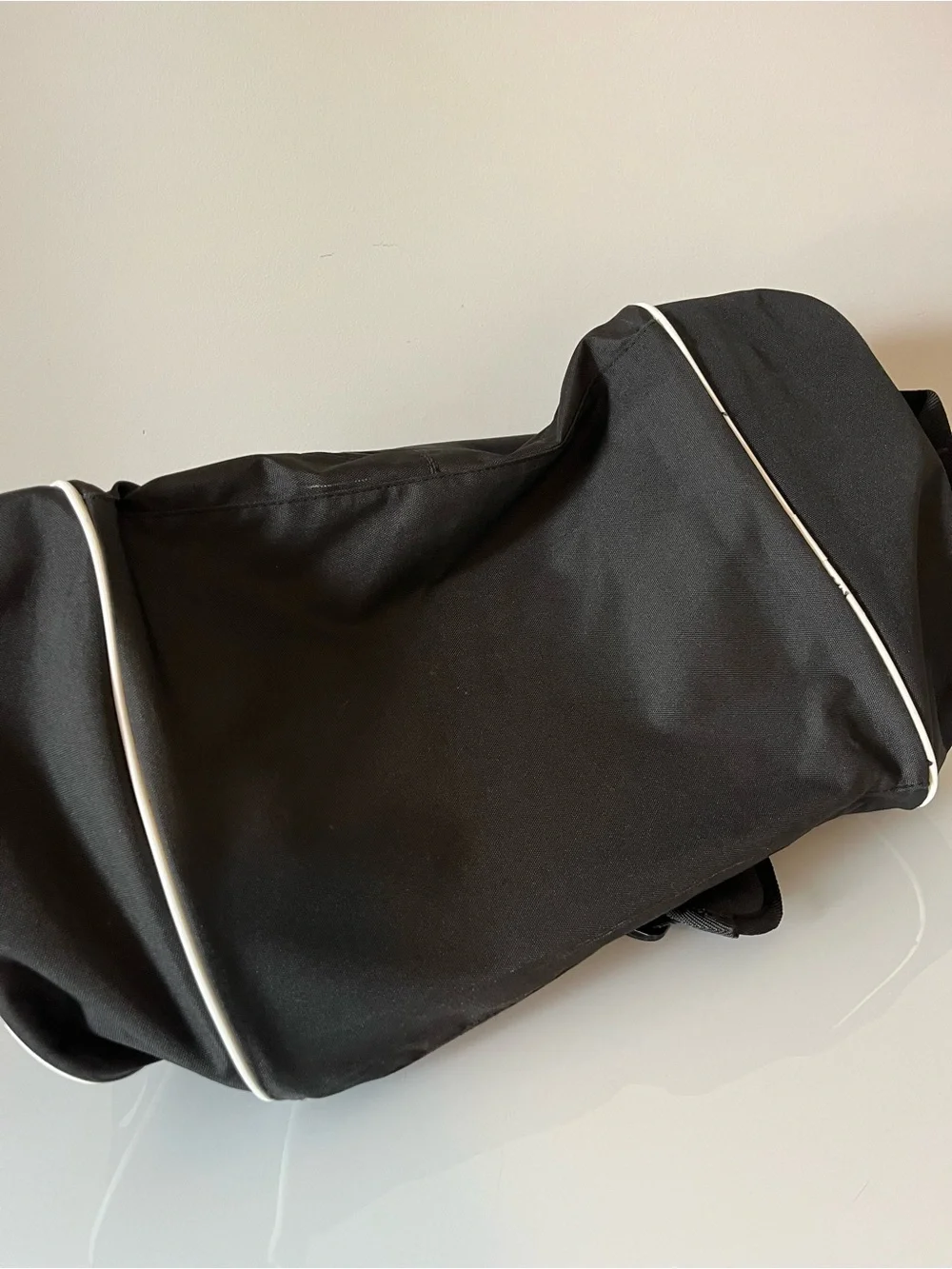 Nike Black Duffel Bag with Champs Bowl Patch